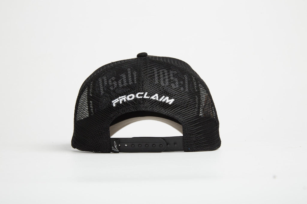 Pray Grind Repeat- Signature Series Black Mesh Snap-Back