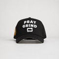 Pray Grind Repeat- Signature Series Black Mesh Snap-Back